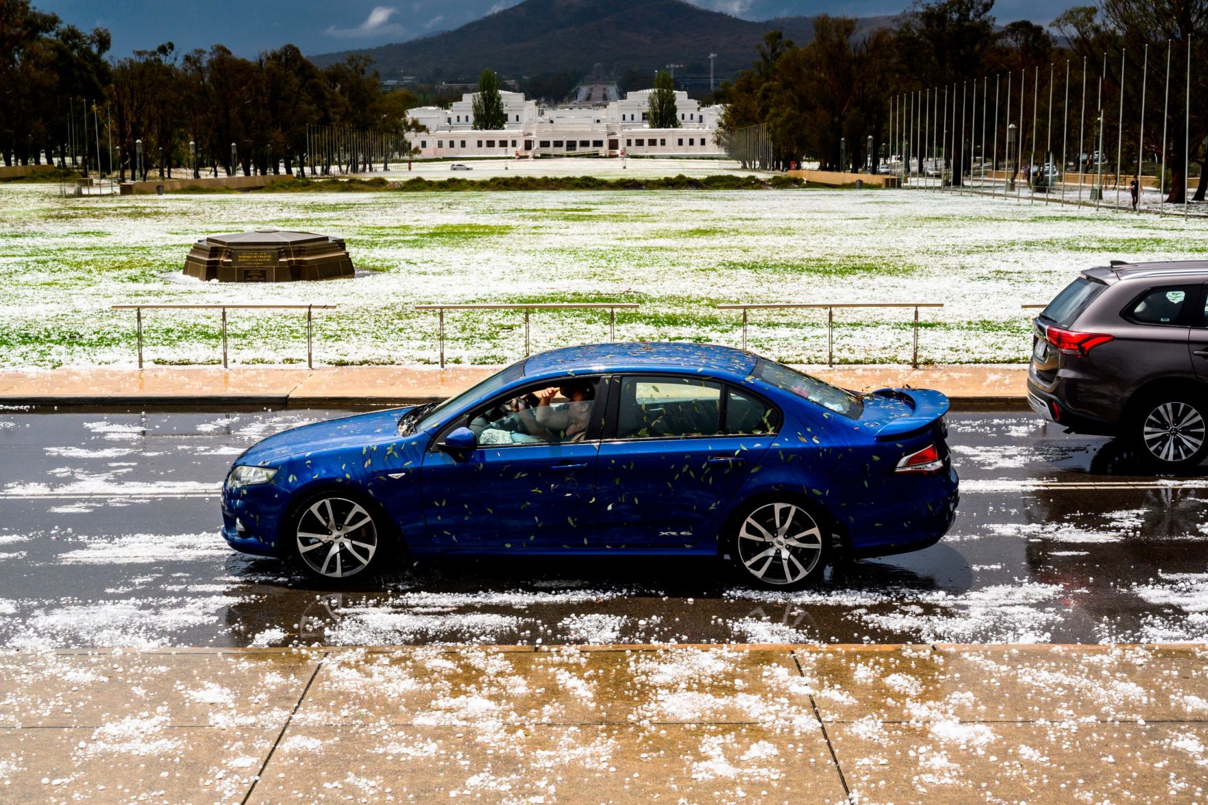 Hailstorm in Australia